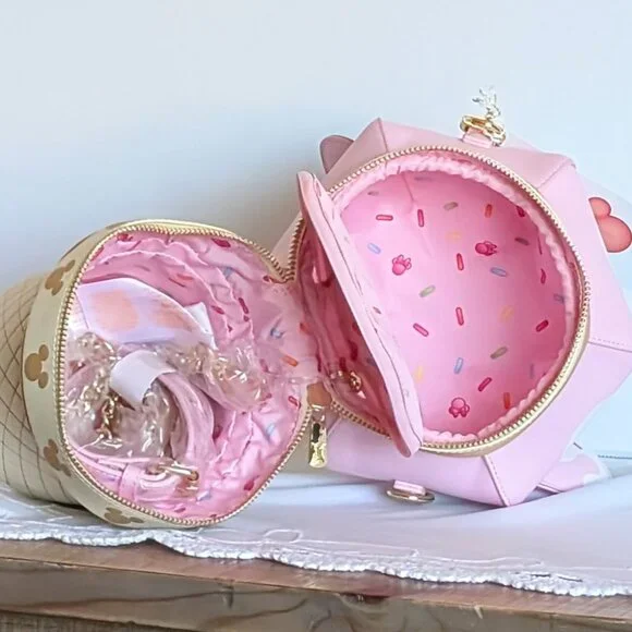 NWT Stitch Shoppe by Loungefly Ice Cream Crossbody Bag π¦ - Picture 8 of 10